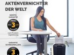 Fellowes Powershred LX45 Aktenvernichter mit Partikelschnitt bis 8 Blatt schwarz