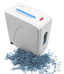 OLYMPIA PS58CC Aktenvernichter mit Partikelschnitt bis 15 Blatt weiß