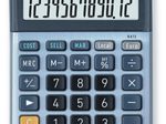 CASIO Tischrechner MS-120EM blau