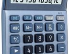 CASIO Tischrechner MS-120EM blau