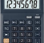 CASIO Tischrechner MS-8E blau