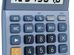 CASIO Tischrechner MS-80E blau