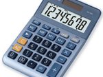 CASIO Tischrechner MS-80E blau