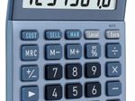 CASIO Tischrechner MS-88EM blau