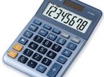CASIO Tischrechner MS-88EM blau