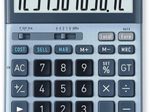 CASIO Tischrechner DF-120EM blau