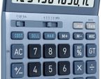 CASIO Tischrechner DF-120EM blau