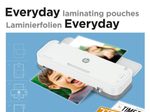 HP Laminierfolien glänzend 80 mikron A5