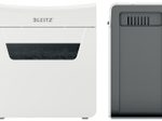 LEITZ Protect 3M Aktenvernichter mit Partikelschnitt bis 3 Blatt weiß