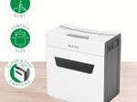 LEITZ Protect 3M Aktenvernichter mit Partikelschnitt bis 3 Blatt weiß