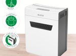 LEITZ Protect 4M Aktenvernichter mit Partikelschnitt bis 4 Blatt weiß