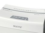 LEITZ Protect 6M Aktenvernichter mit Partikelschnitt bis 6 Blatt weiß