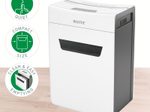 LEITZ Protect 6M Aktenvernichter mit Partikelschnitt bis 6 Blatt weiß