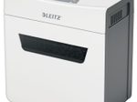 LEITZ Protect 6X Aktenvernichter mit Partikelschnitt bis 6 Blatt weiß