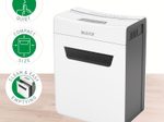 LEITZ Protect 8X Aktenvernichter mit Partikelschnitt bis 8 Blatt weiß