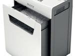 LEITZ Protect 8X Aktenvernichter mit Partikelschnitt bis 8 Blatt weiß