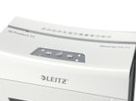 LEITZ Protect 8X Aktenvernichter mit Partikelschnitt bis 8 Blatt weiß