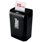 Rexel ProMax RSS1535 Aktenvernichter mit Streifenschnitt bis 15 Blatt schwarz