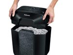 Fellowes Powershred LX25 Aktenvernichter mit Partikelschnitt bis 6 Blatt schwarz