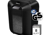 Fellowes Powershred LX41 Aktenvernichter mit Partikelschnitt bis 8 Blatt schwarz