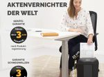 Fellowes Powershred LX41 Aktenvernichter mit Partikelschnitt bis 8 Blatt schwarz