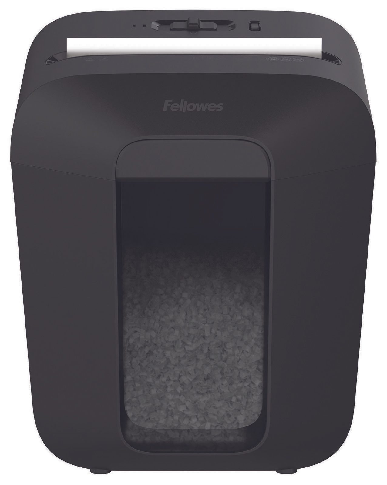 Fellowes Powershred LX41 Aktenvernichter mit Partikelschnitt bis 8 Blatt schwarz
