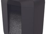 Fellowes Powershred LX41 Aktenvernichter mit Partikelschnitt bis 8 Blatt schwarz