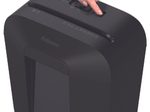 Fellowes Powershred LX41 Aktenvernichter mit Partikelschnitt bis 8 Blatt schwarz