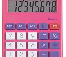 MAUL Taschenrechner M8 pink