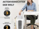 Fellowes Powershred LX70 Aktenvernichter mit Partikelschnitt bis 11 Blatt weiß