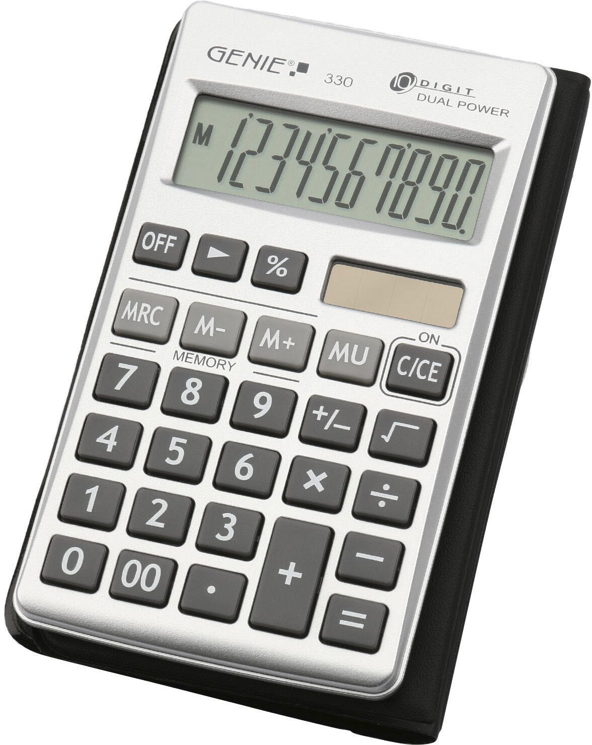 GENIE Taschenrechner 330 silber