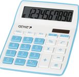 GENIE Tischrechner 840b weiß/blau