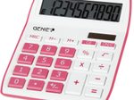 GENIE Tischrechner 840p weiß/pink