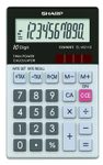 Sharp Taschenrechner EL-W211GGY schwarz/grau
