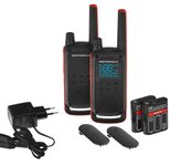 Motorola Funkgeräte Talkabout T82 Duopack schwarz/orange