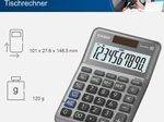 CASIO Tischrechner MS-100FM grau
