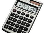 OLYMPIA Taschenrechner LCD-1110 silber