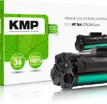 KMP Toner H-T112 schwarz kompatibel zu HP 36A (CB436A)