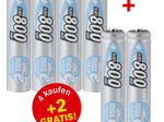 ANSMANN Akkus Micro AAA 1.2 V, 4 + 2 St. GRATIS