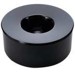 DURABLE Aschenbecher schwarz