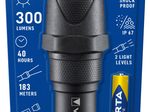 VARTA Taschenlampe 13.8 cm schwarz