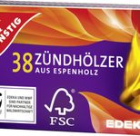 GUT&GÜNSTIG Streichhölzer braun