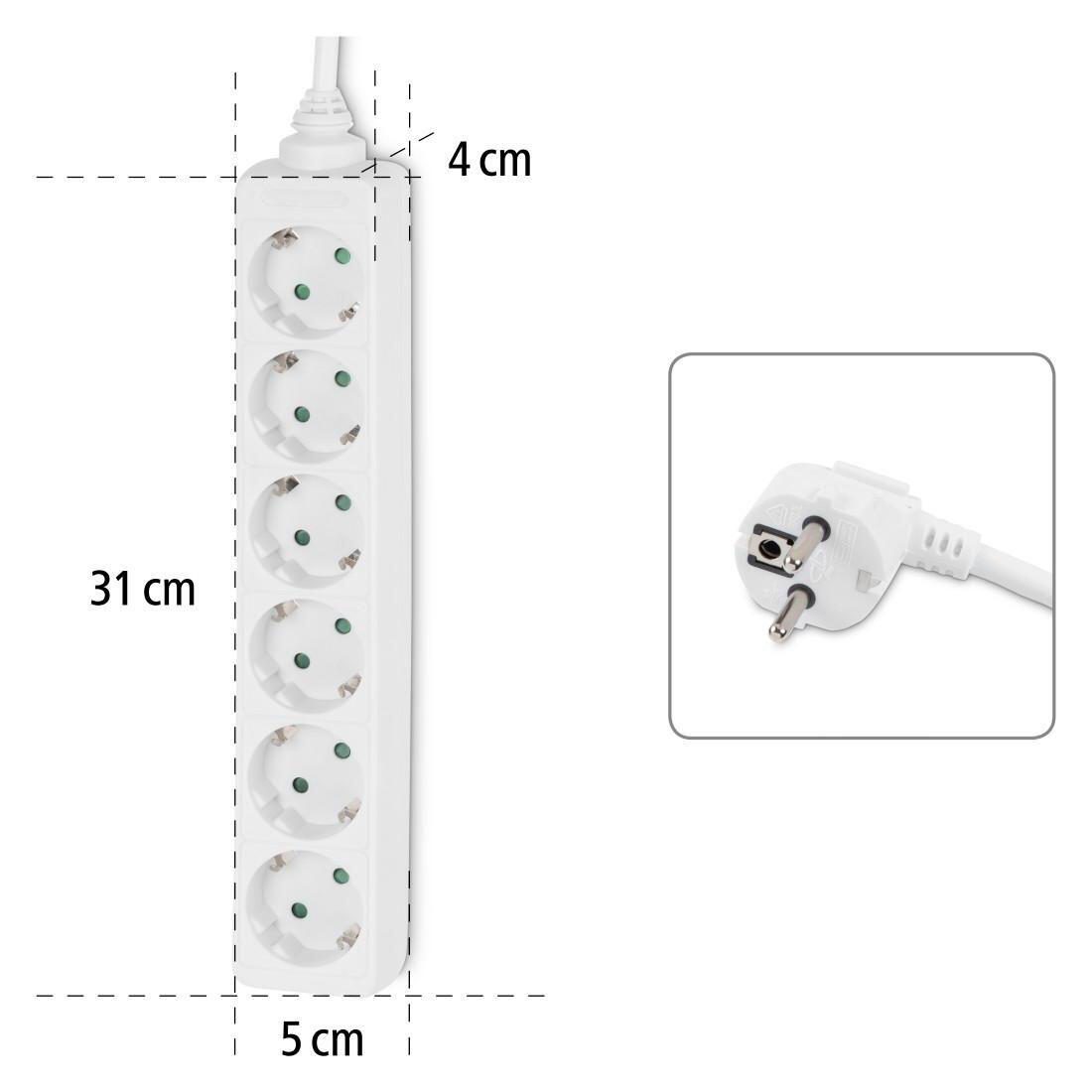 Hama Steckdosenleiste 1.4 m