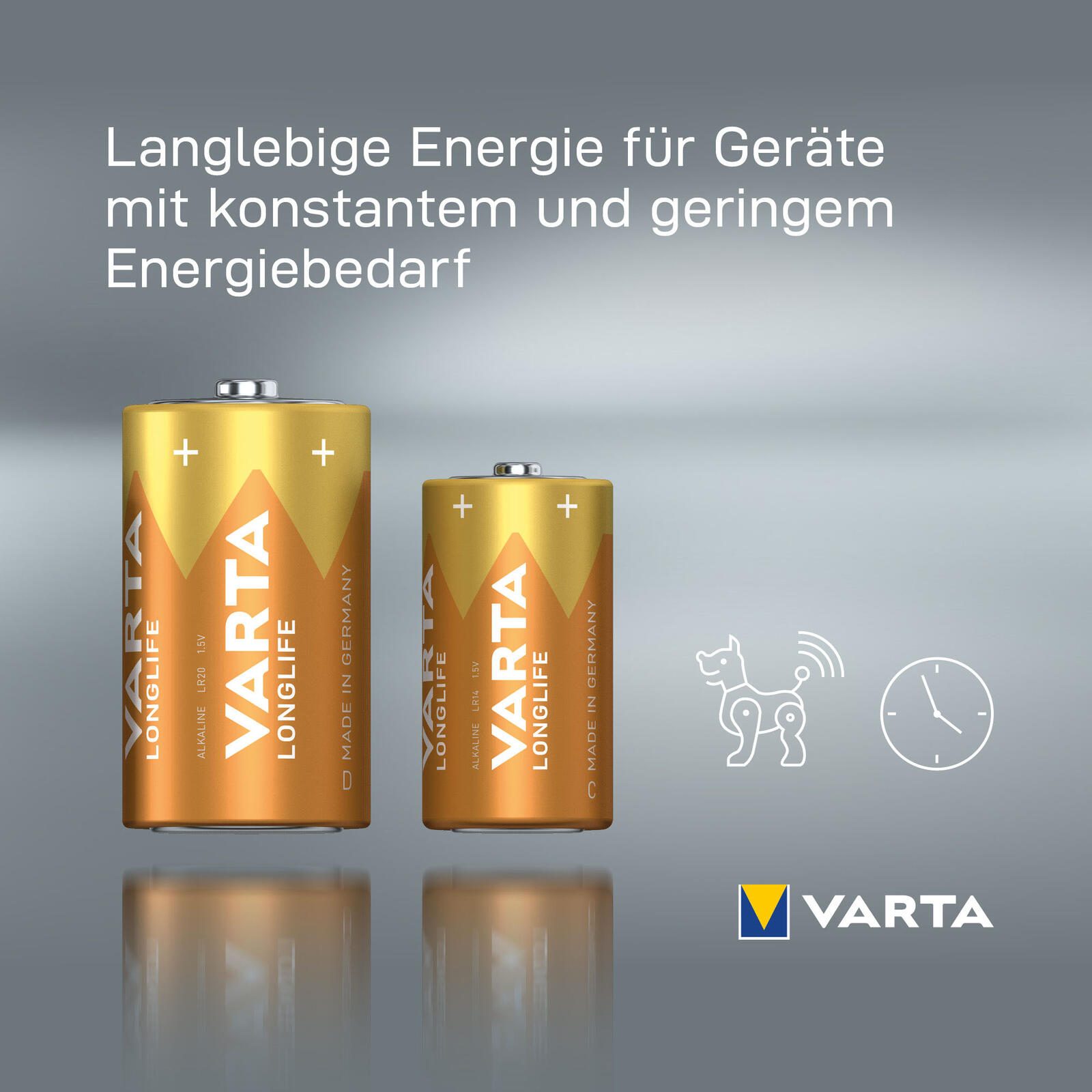 VARTA Batterien Mono D 1.5 V