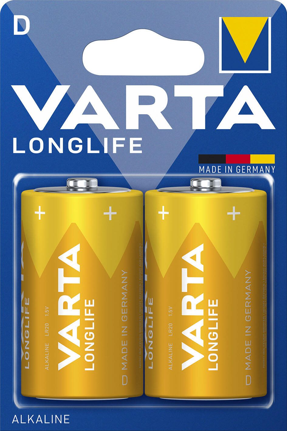 VARTA Batterien Mono D 1.5 V