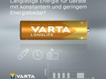 VARTA Batterien Mignon AA 1.5 V
