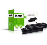 KMP Toner H-T215DX schwarz kompatibel zu HP 201X (CF400XD), 2er-Set