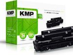 KMP Toner H-T242XD schwarz kompatibel zu HP 410X (CF410XD), 2er-Set