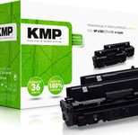 KMP Toner H-T242XD schwarz kompatibel zu HP 410X (CF410XD), 2er-Set