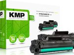 KMP Toner H-T154D schwarz kompatibel zu HP 85A; Canon 725(CE285AD; 3484B002), 2er-Set